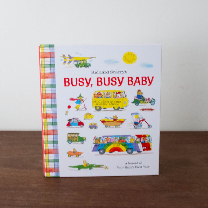 Richard Scarry's Busy, Busy Baby: A Record of Your Baby's First Year