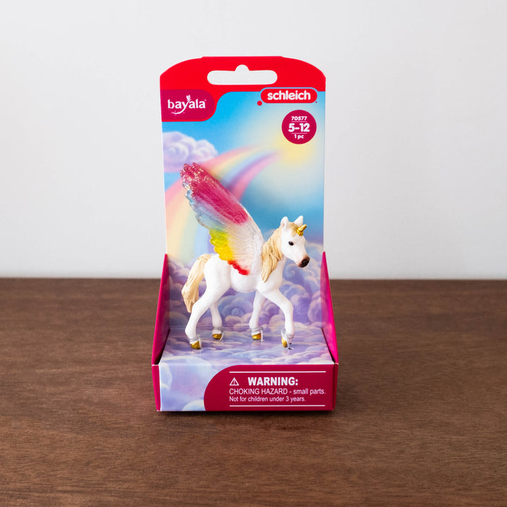 Winged Rainbow Unicorn Foal Toy