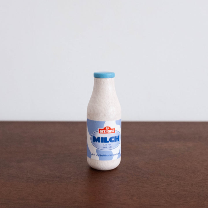 NEW Wooden Milk Bottle Toy
