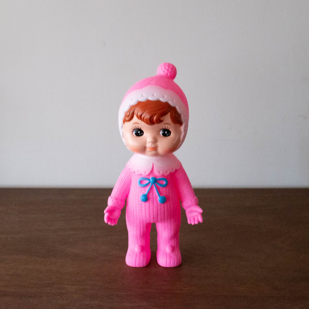 NEW Woodland Retro Doll- Pink with Blue