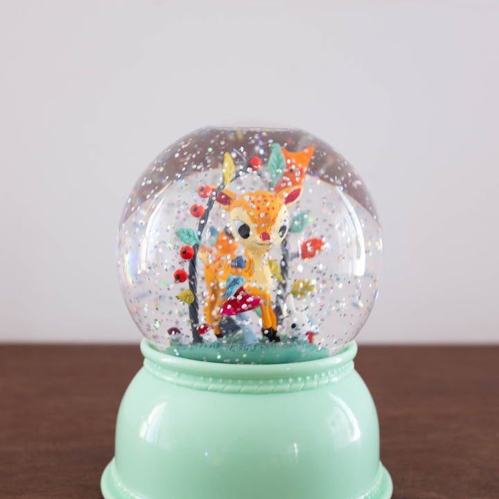 NEW Snow Globe Night Light- Fawn