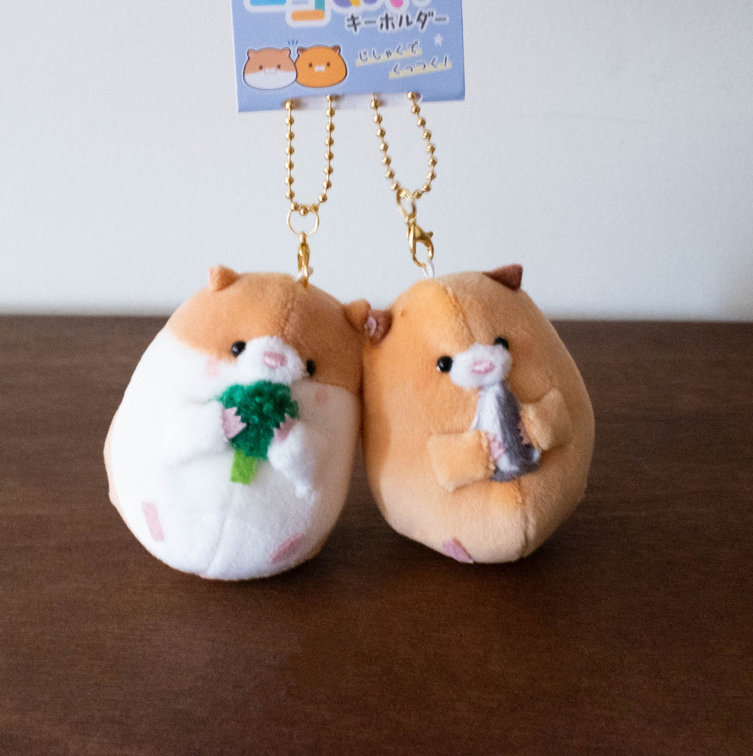 NEW Kawaii Buddy Magnetic Plush- Set of Two Hamsters