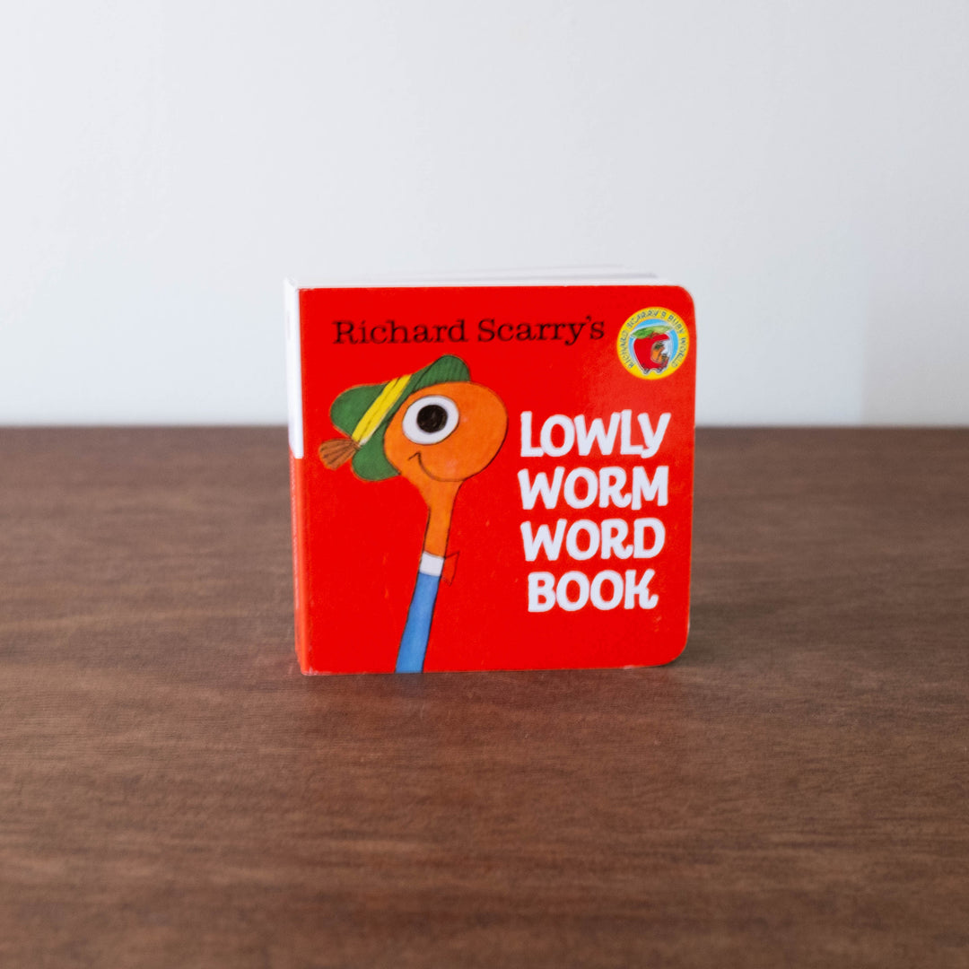 NEW Richard Scarry's Lowly Worm Word Book
