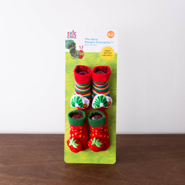 World of Eric Carle The Very Hungry Caterpillar Baby Rattle Socks - 2 Pack