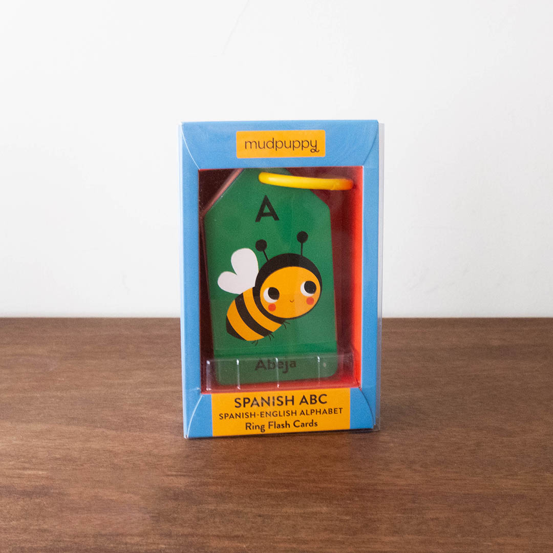 Spanish-English ABC Ring Flash Cards