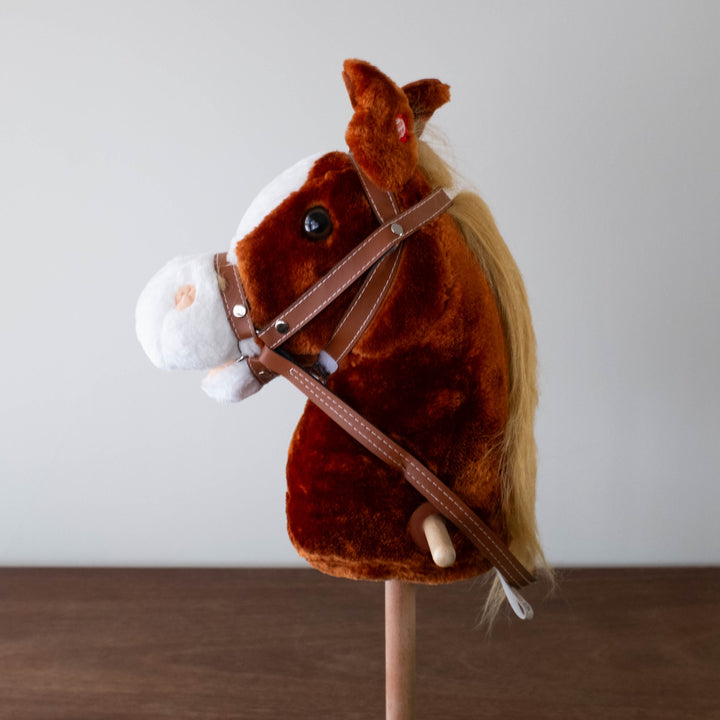 Plush Hobby Horse with Noise