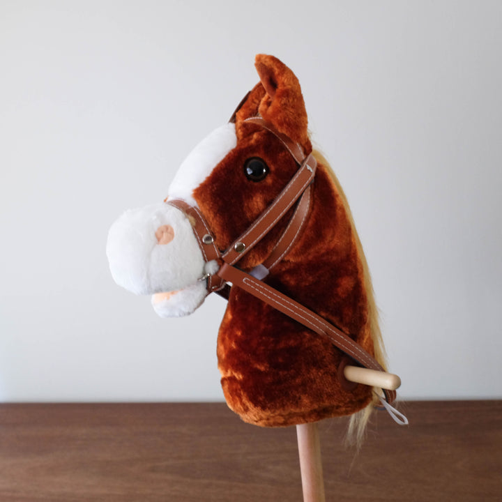 Plush Hobby Horse with Noise