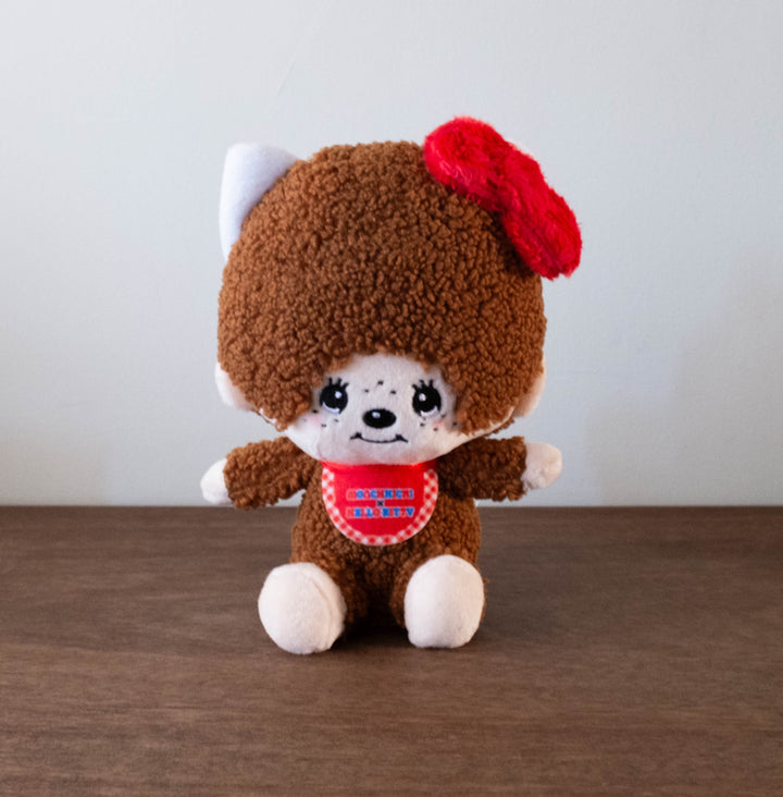 Monchhichi x Hello Kitty Plushie 7"