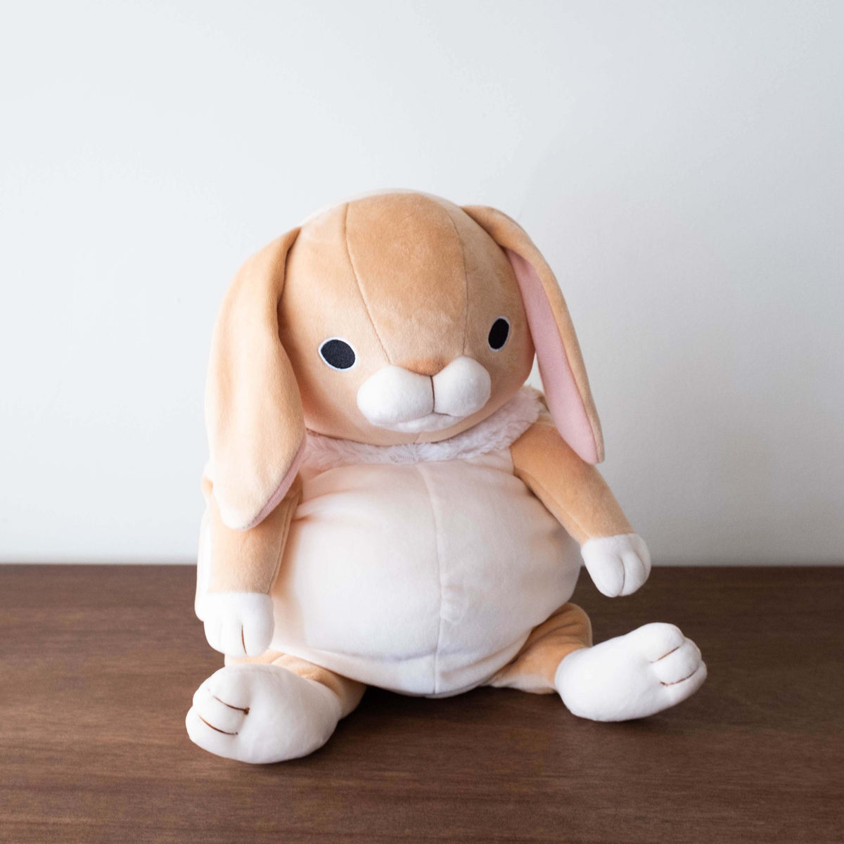 Japanese Mochi Dolls Floppy Bunny Beige