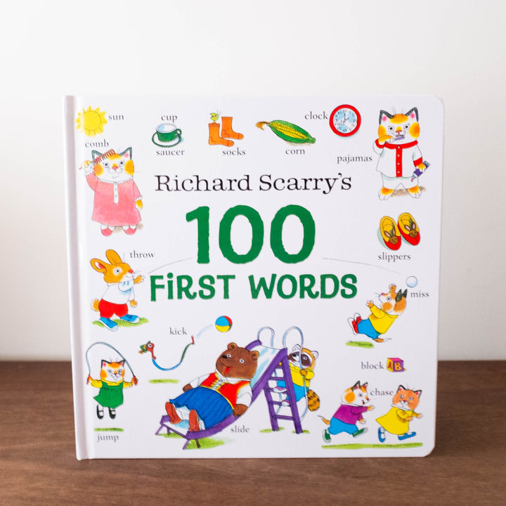 Richard Scarry's 100 First Words Board Book