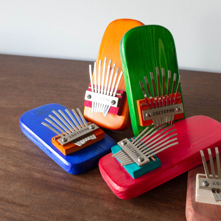 NEW Pine Thumb Piano Toy- Available in 7 Colors!