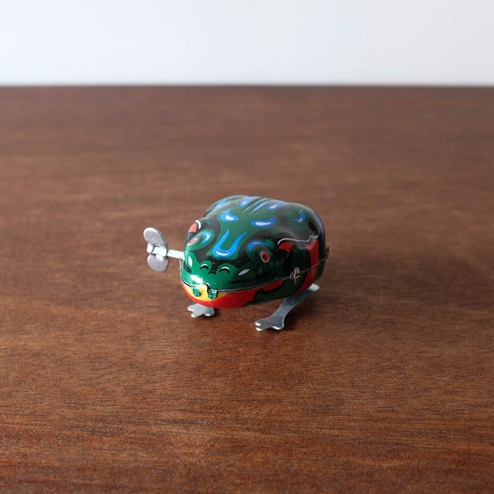 Retro Tin Key-Wind Jumping Frog