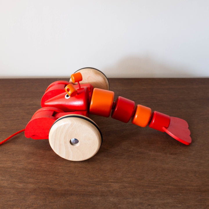 NEW Lobster Pull Toy