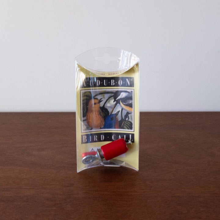 NEW Audubon Wooden Red Bird Call