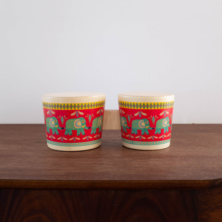 Animambo Wooden Double Drum