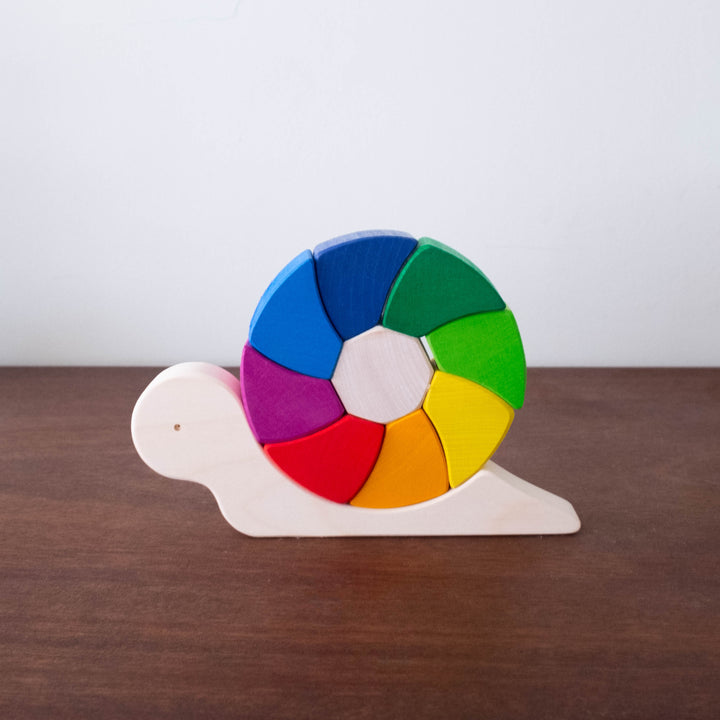 Wooden Snail Puzzle