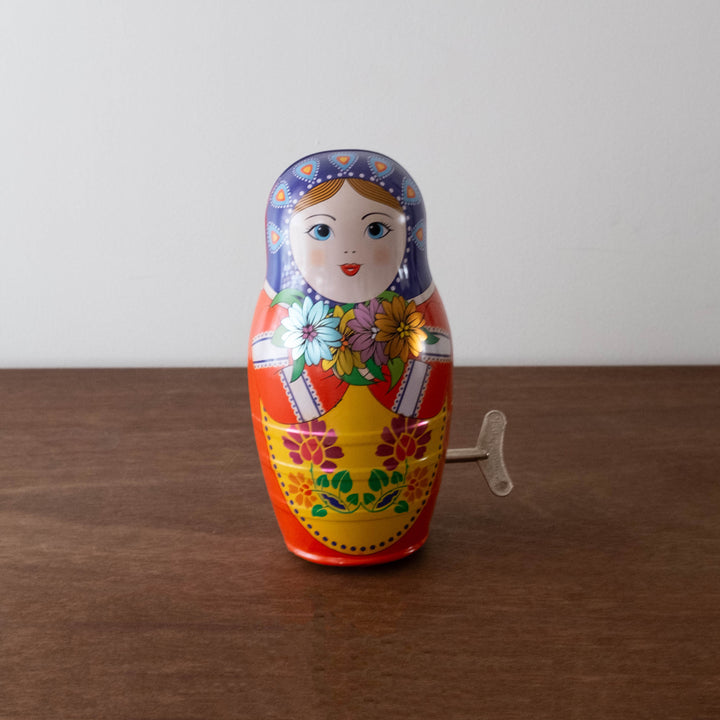 NEW Tin Toy Matryoshka Doll