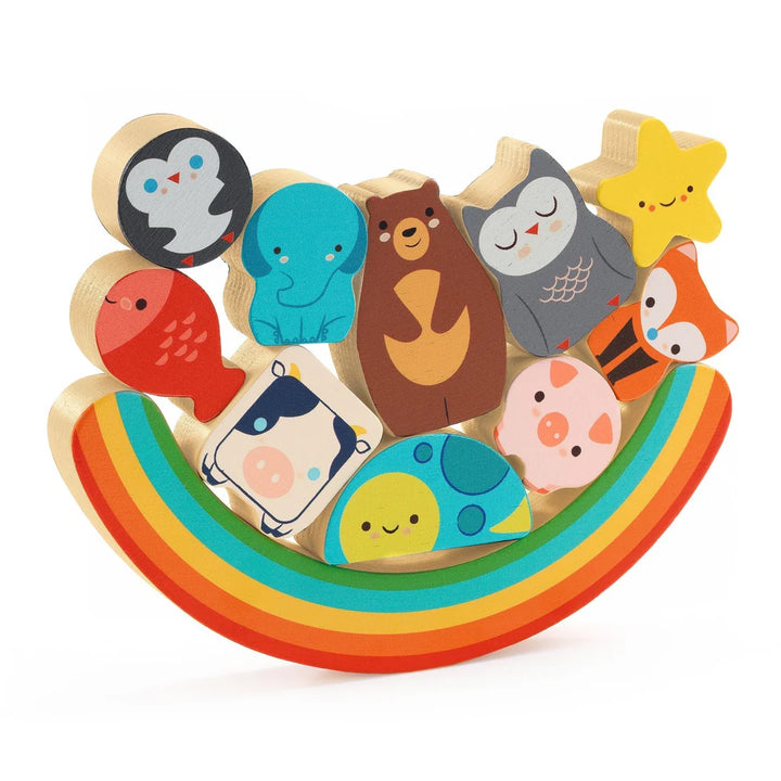 NEW Puzz & Boom Rainbow Wooden Puzzle