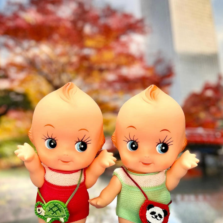 NEW Kewpie Japanese Doll Pouch Knit Bag Only!
