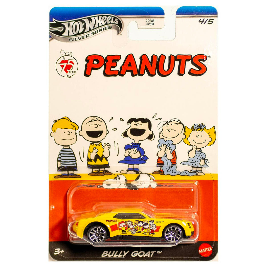 75 Years Die Cast Hot Wheels x Peanuts Collectible Cars: Bully Goat