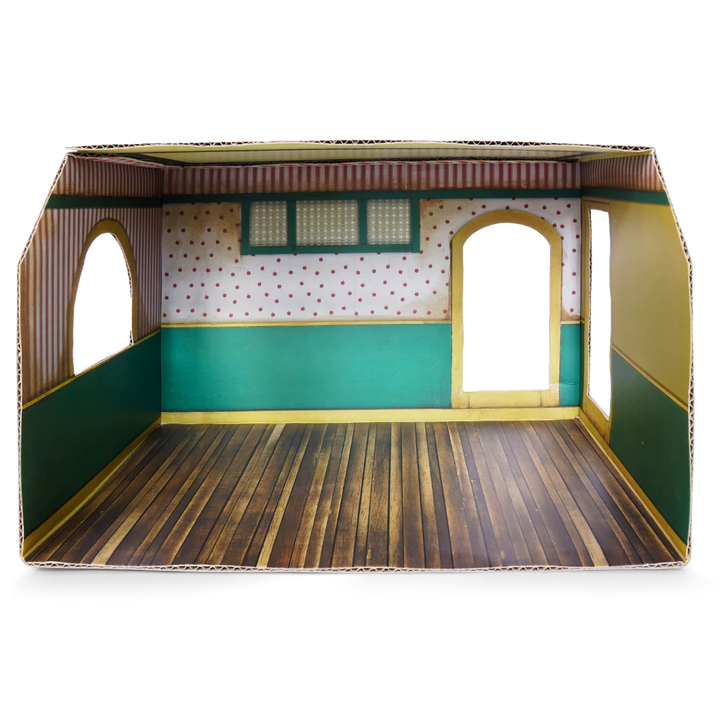 NEW Mouse Mansion Playhouse DIY- Cardboard Shop Room