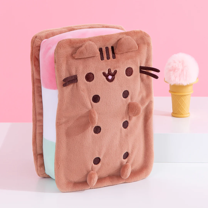 Neapolitan Ice Cream Sandwich Squisheen Plush
