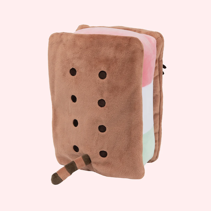 Neapolitan Ice Cream Sandwich Squisheen Plush