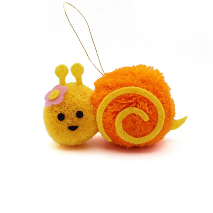 NEW - MADE IN USA Pom Pom Retro Ornaments