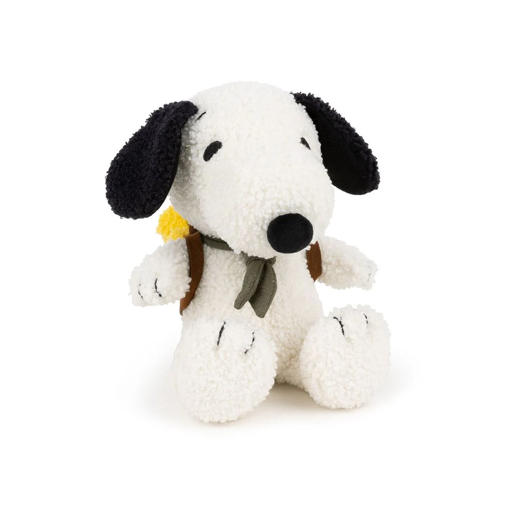 Peanuts Snoopy Plush Doll- Backpack with Woodstock 8"