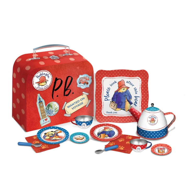 Paddington 14- Piece Tin Tea Set
