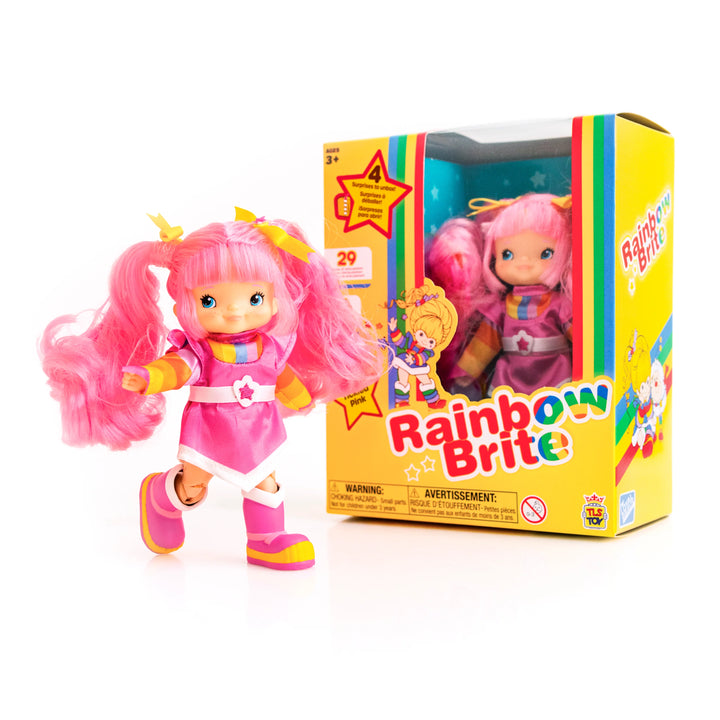 Rainbow Brite 5.5" Doll - Tickled Pink