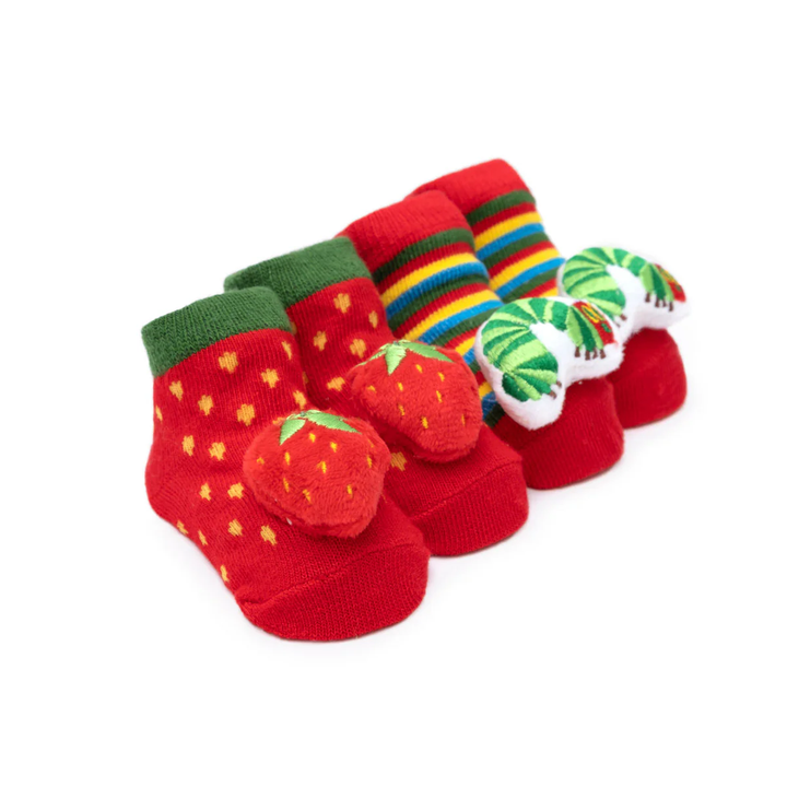 World of Eric Carle The Very Hungry Caterpillar Baby Rattle Socks - 2 Pack