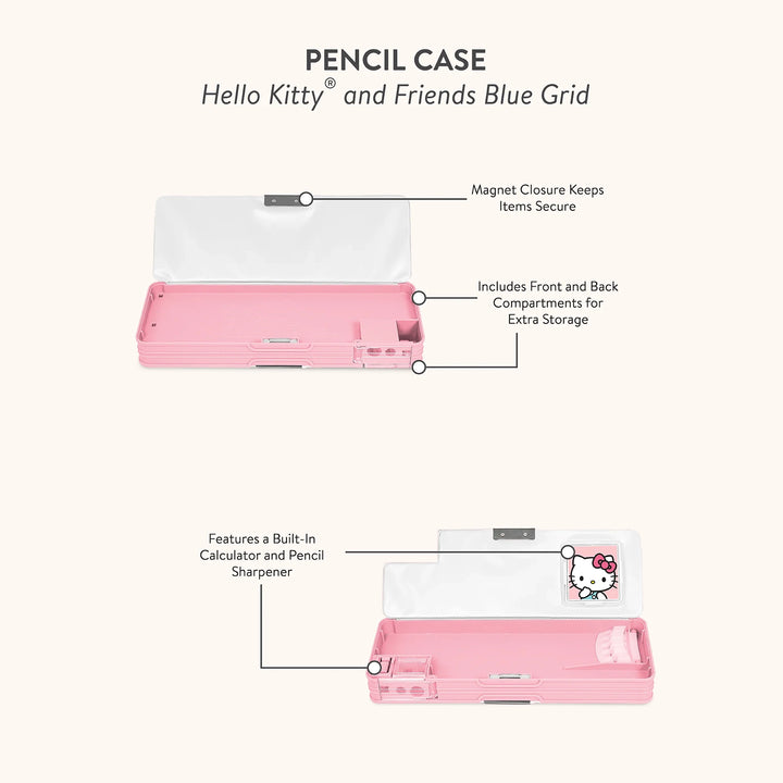 Hello Kitty and Friends 90's Pencil Case
