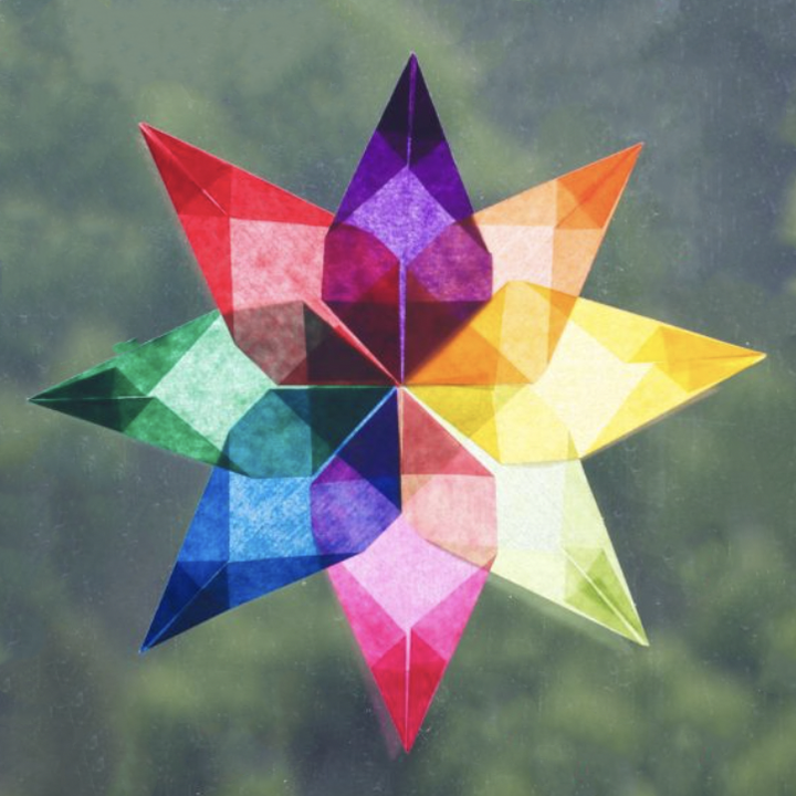 Waldorf Star Kite Paper Folding Kits