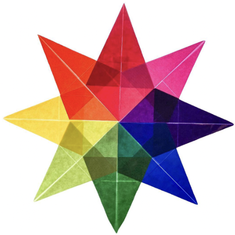 Waldorf Star Kite Paper Folding Kits