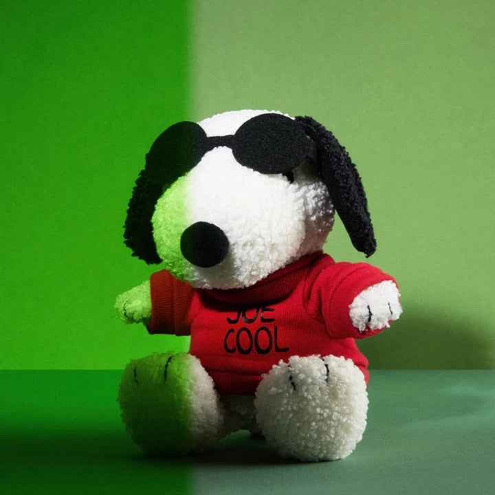 Peanuts Snoopy Stuffed Doll- Joe Cool 8" Fluffy