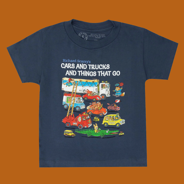 Richard Scarry - Kids Cars and Trucks and Things That Go T-Shirt