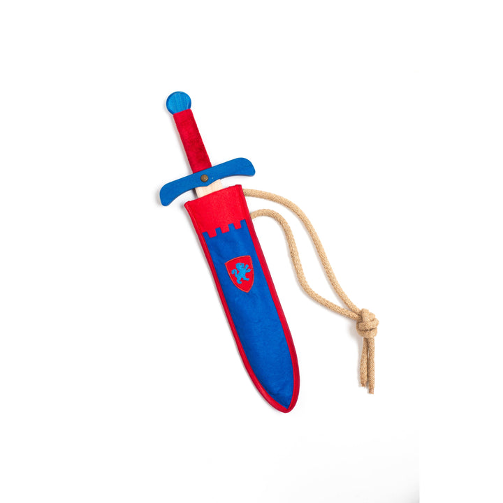 NEW Wooden Sword with Bag- Blue