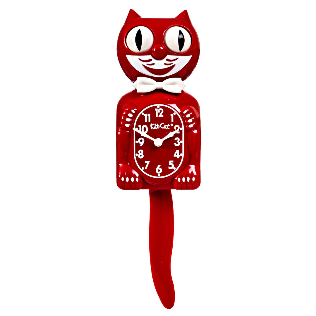 NEW Limited Edition Kit Cat Clock- Red