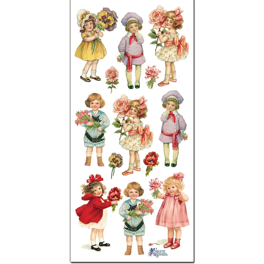 Bouquet Children Stickers