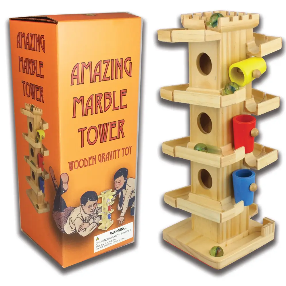 Marble sales tower toy