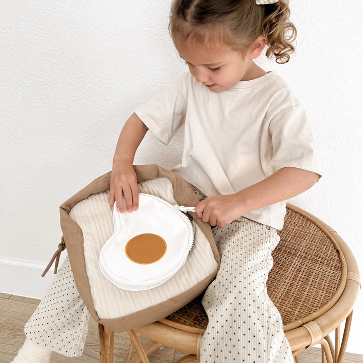 Toddler Egg Toast Backpack