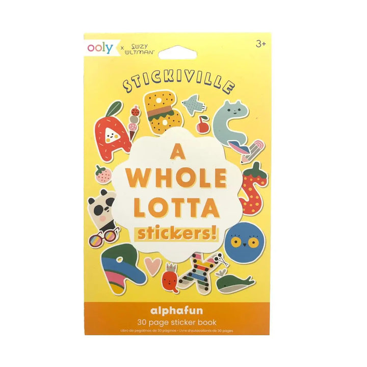 Stickiville Stickers X Suzy: Alphabet