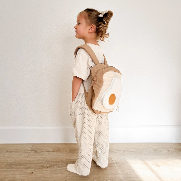 Toddler Egg Toast Backpack
