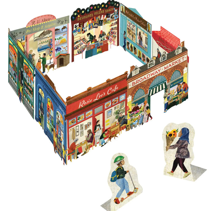 Broadway Market By Natsko Seki - A Folding Book