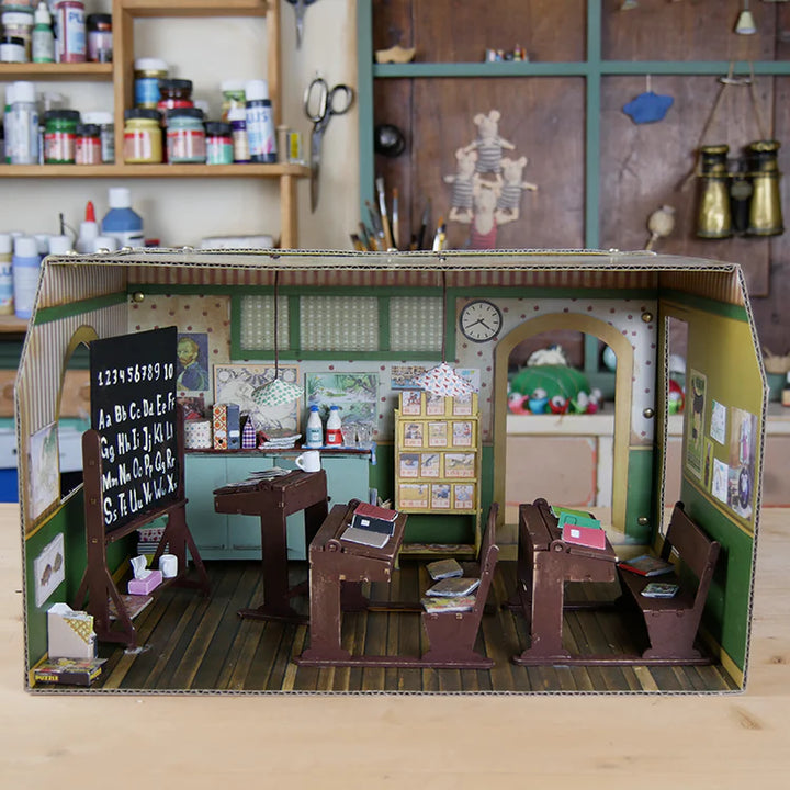 NEW Mouse Mansion Wooden DIY Furniture Kits- Classroom