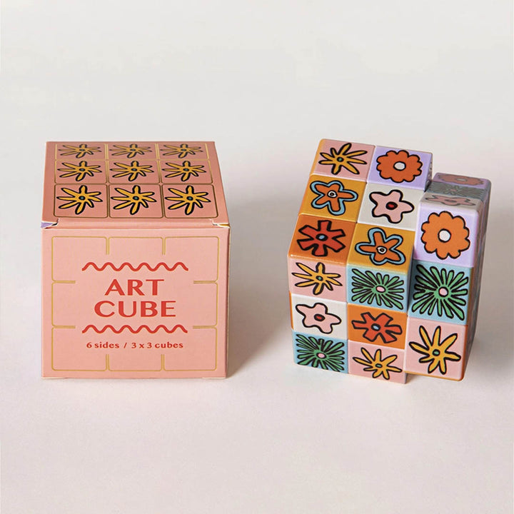 Art Cube – Flower Pop Artistic Puzzle Game