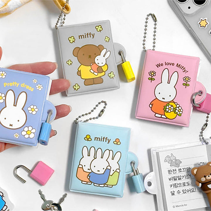 Miffy Secret Mini Memo Diary Book with Lock & Key