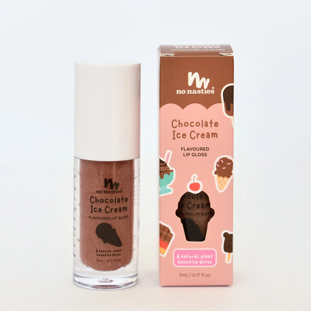 Natural Kids Lip Gloss- Chocolate