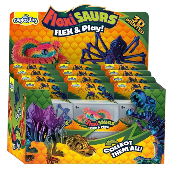 NEW Orb™ Curiosities Flexisaurs Mega Creatures